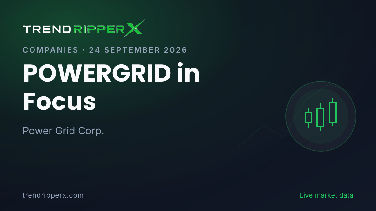 POWERGRID in Focus: Power Grid Corp. Share Price Edges Lower to ₹268.35 on Rising Newsflow