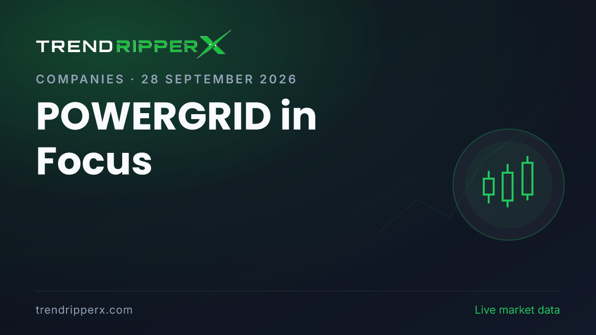 POWERGRID in Focus: Power Grid Corp. Share Price Ended Higher to ₹269.50 on Rising Newsflow