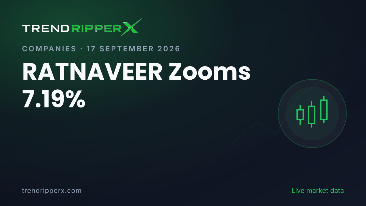 RATNAVEER Zooms 7.19%: Inside the Momentum Story Moving Ratnaveer Precision Eng Shares