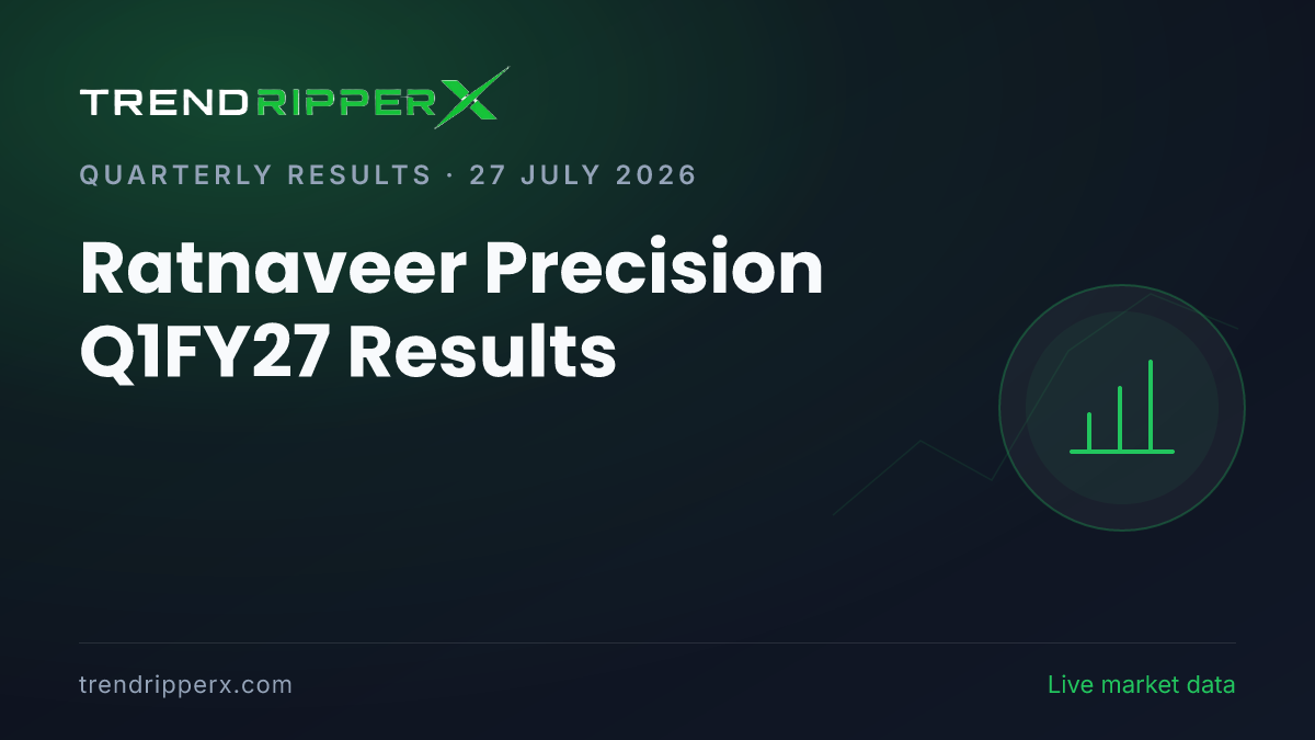Ratnaveer Precision Q1FY27 Results: Revenue Up 20%, PAT Rises 21%, Stock Hits New 52-Week High