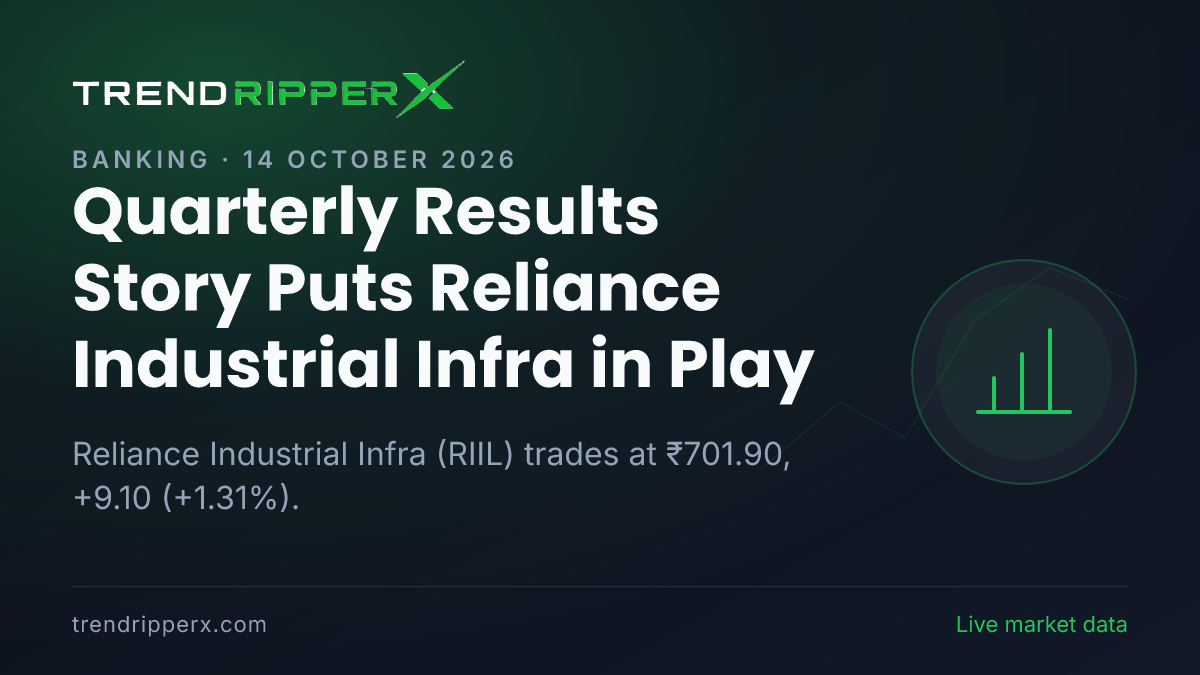 Quarterly Results Story Puts Reliance Industrial Infra in Play: Share Price Edges Up to ₹701.90, and Here Is the Arithmetic