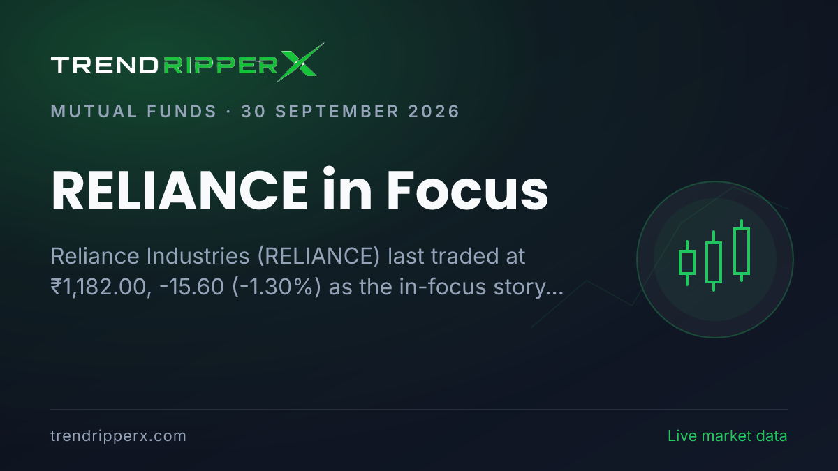 RELIANCE in Focus: Reliance Industries Share Price Slipped to 52-Week Low on Rising Newsflow