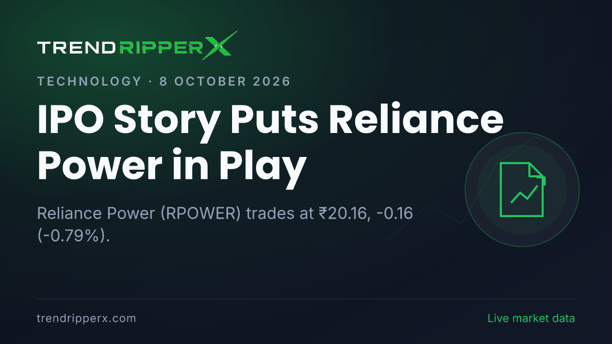 IPO Story Puts Reliance Power in Play: Share Price Edges Lower to ₹20.16, and Here Is the Arithmetic