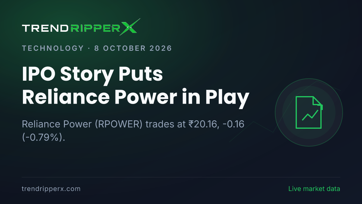 IPO Story Puts Reliance Power in Play: Share Price Edges Lower to ₹20.16, and Here Is the Arithmetic