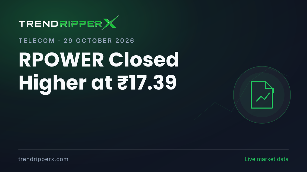 RPOWER Closed Higher at ₹17.39: Inside the IPO Story Moving Reliance Power Shares