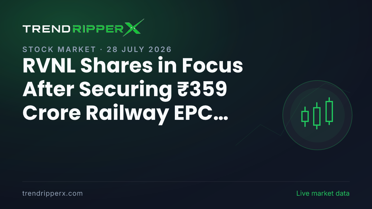 RVNL Shares in Focus After Securing ₹359 Crore Railway EPC Order from East Central Railway