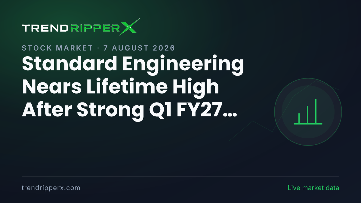 Standard Engineering Nears Lifetime High After Strong Q1 FY27 Results