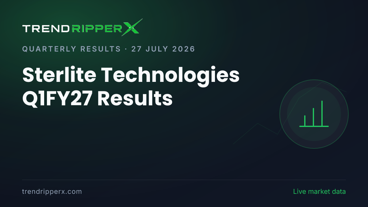 Sterlite Technologies Q1FY27 Results: Record Profit Driven by AI Infrastructure Demand