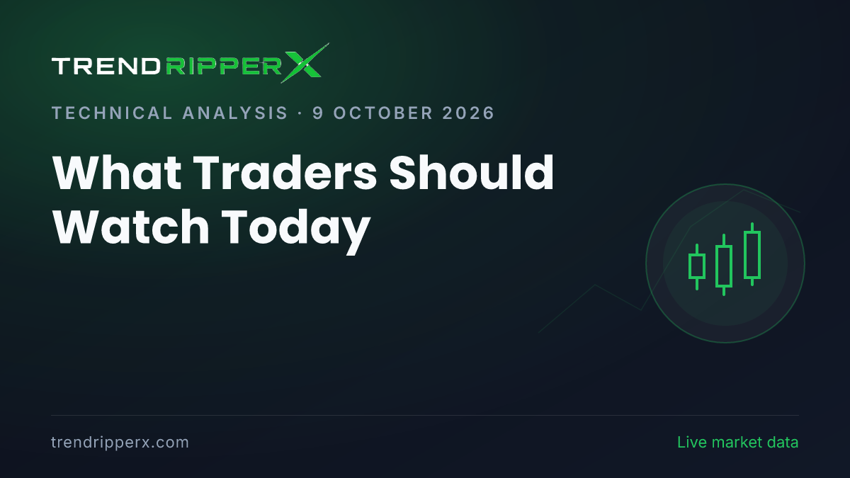 What Traders Should Watch Today (9 October 2026): 5 Stocks On The Long Side, 2 On The Short Side