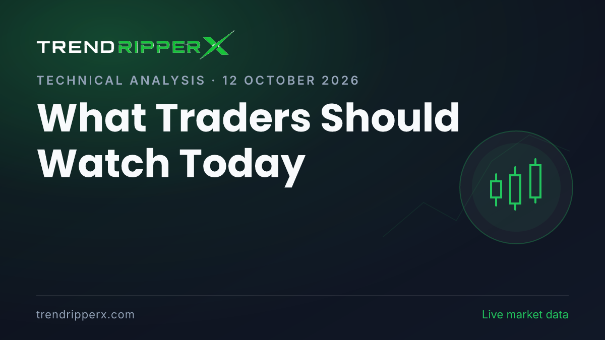 What Traders Should Watch Today (12 October 2026): 8 Stocks On The Long Side, 10 On The Short Side