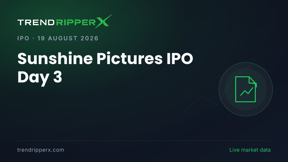 Sunshine Pictures IPO Day 3: GMP, Subscription Status and Key Details
