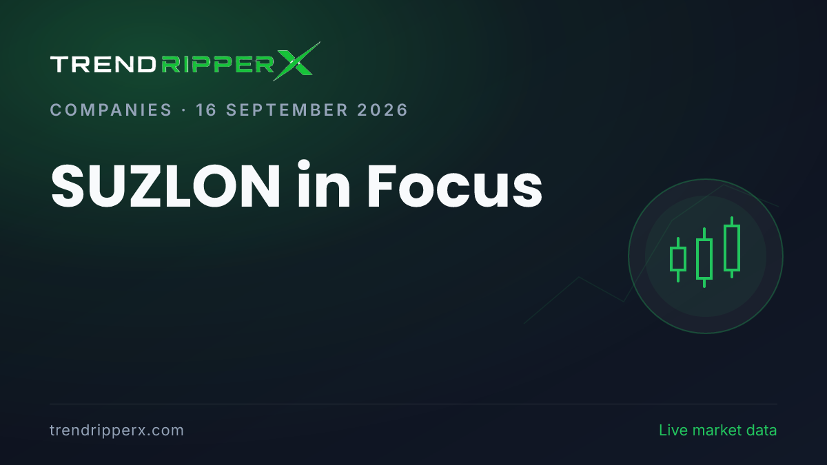 SUZLON in Focus: Suzlon Energy Share Price Opens Gap-Up at ₹42.90 on Rising Newsflow