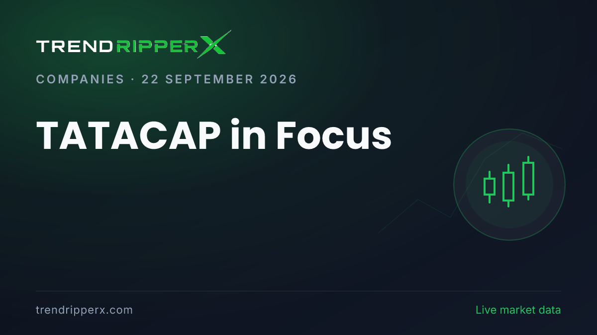 TATACAP in Focus: Tata Capital Share Price Opened Gap-Up at ₹350.00 on Rising Newsflow