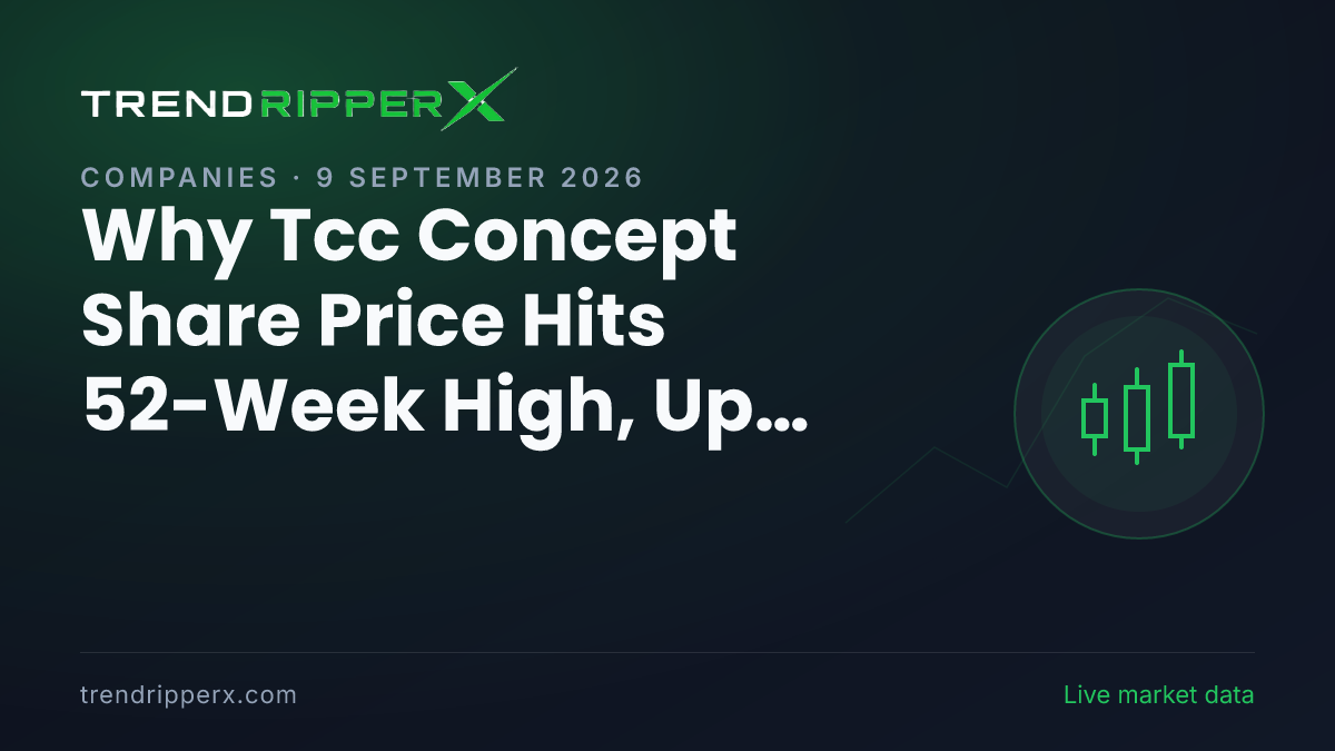 Why Tcc Concept Share Price Hits 52-Week High, Up 2.53% Today: the Momentum Trigger, Explained