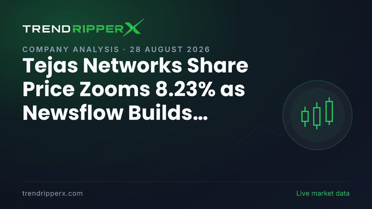 Tejas Networks Share Price Zooms 8.23% as Newsflow Builds Around the Stock