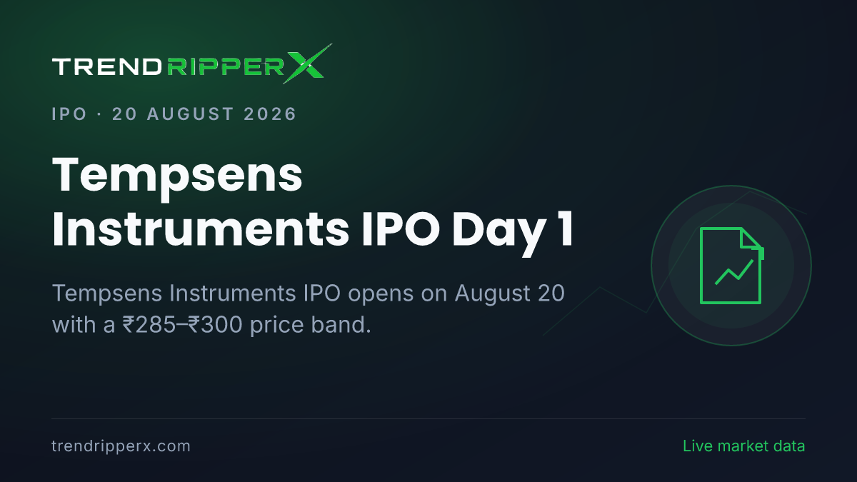 Tempsens Instruments IPO Day 1: GMP, Price Band, Key Details and Risks