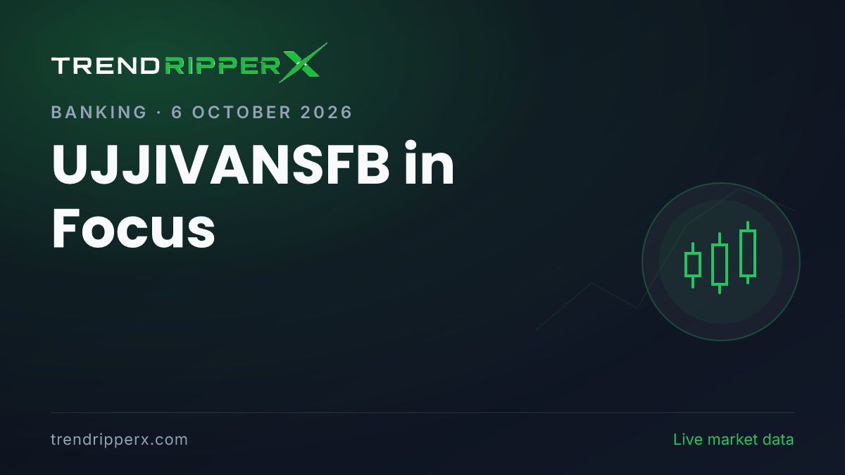 UJJIVANSFB in Focus: Ujjivan Small Financ Bank Share Price Edges Up to ₹66.94 on Rising Newsflow