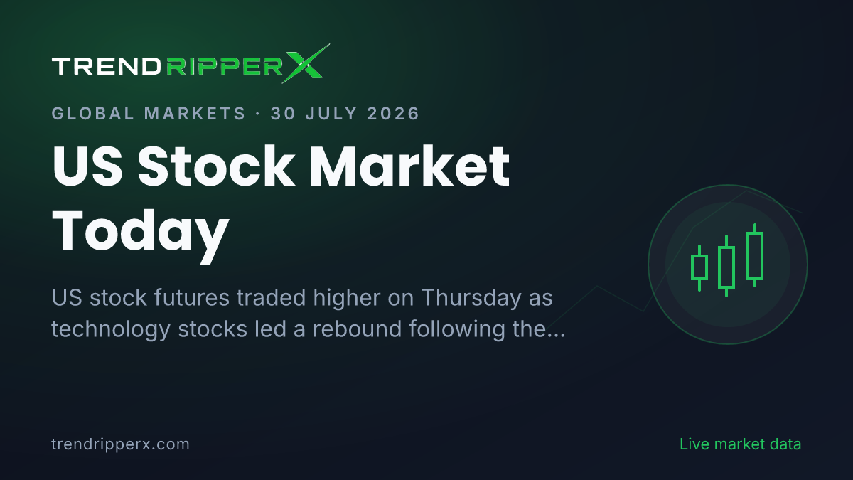 US Stock Market Today: Wall Street Futures Rebound as Microsoft Soars 10%, Tech Stocks Lift Sentiment