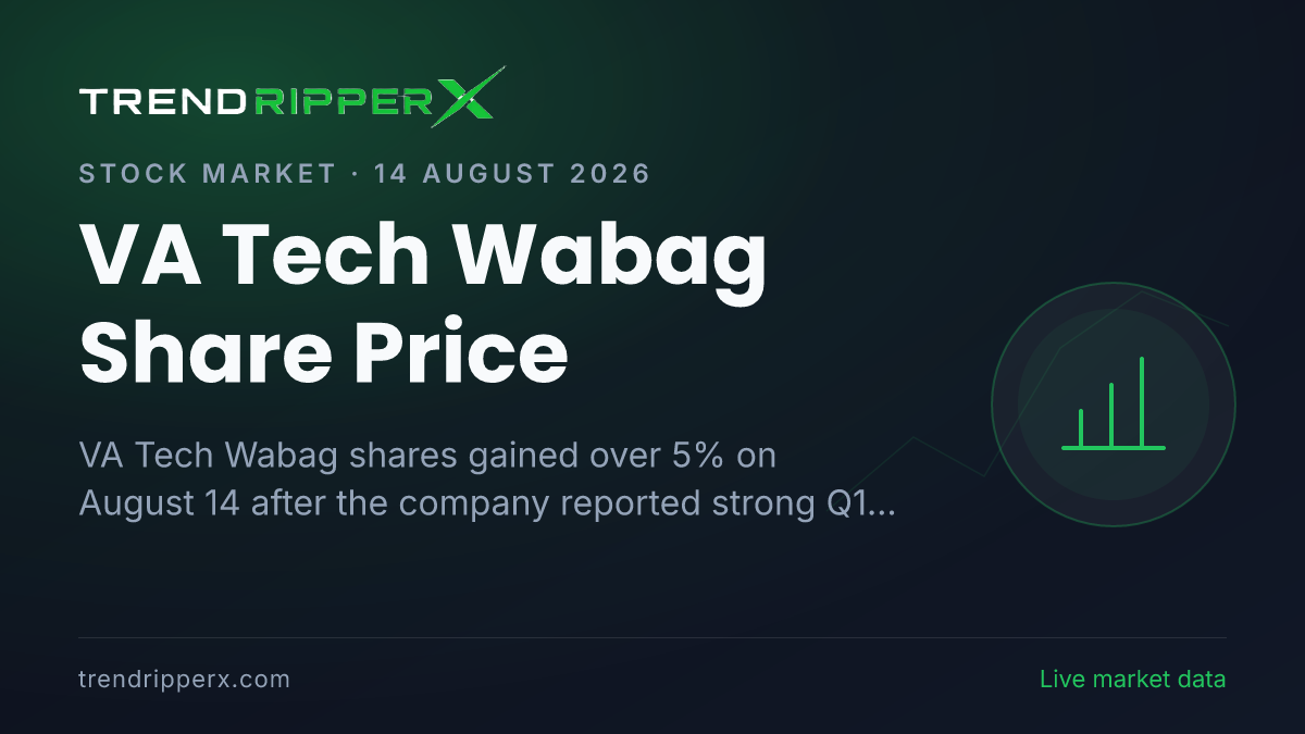 VA Tech Wabag Share Price: Stock Gains 5% After Strong Q1 Results and Record ₹19,400 Crore Order Book