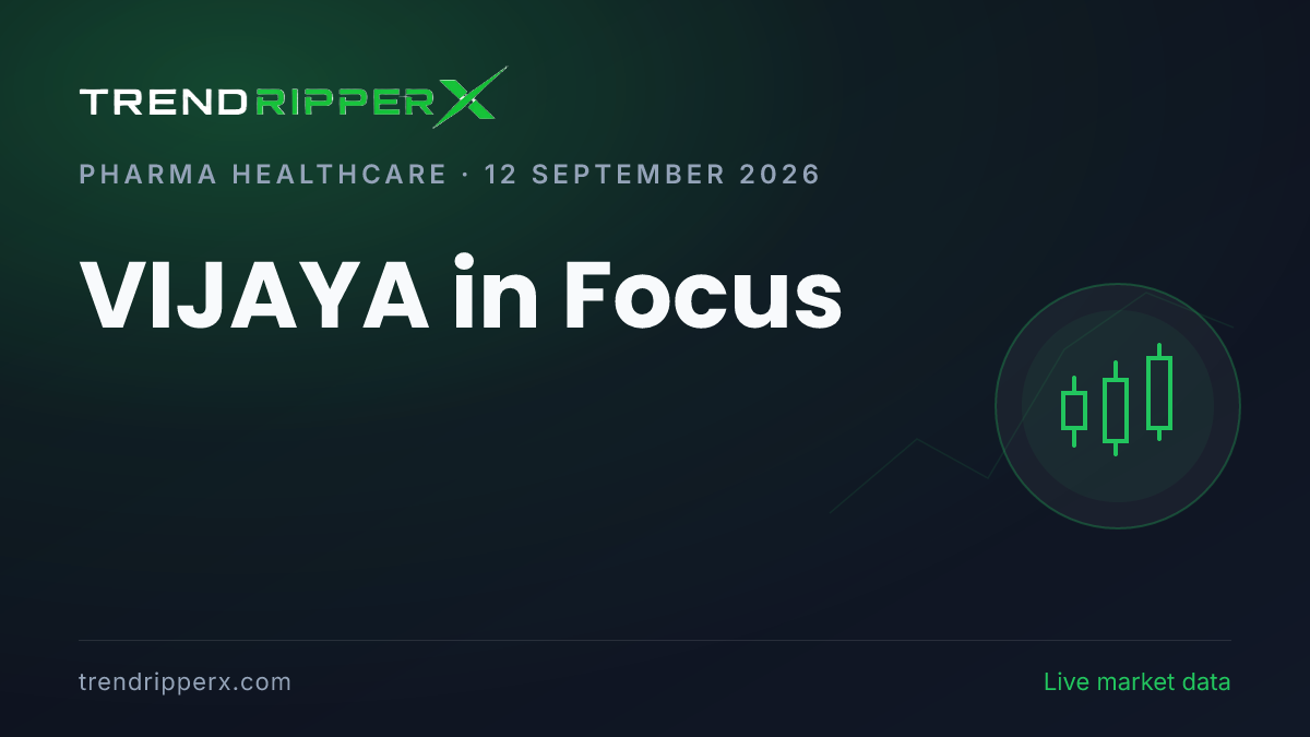 VIJAYA in Focus: Vijaya Diagnostic Cen Share Price Trades Flat at ₹1,502.10 on Rising Newsflow