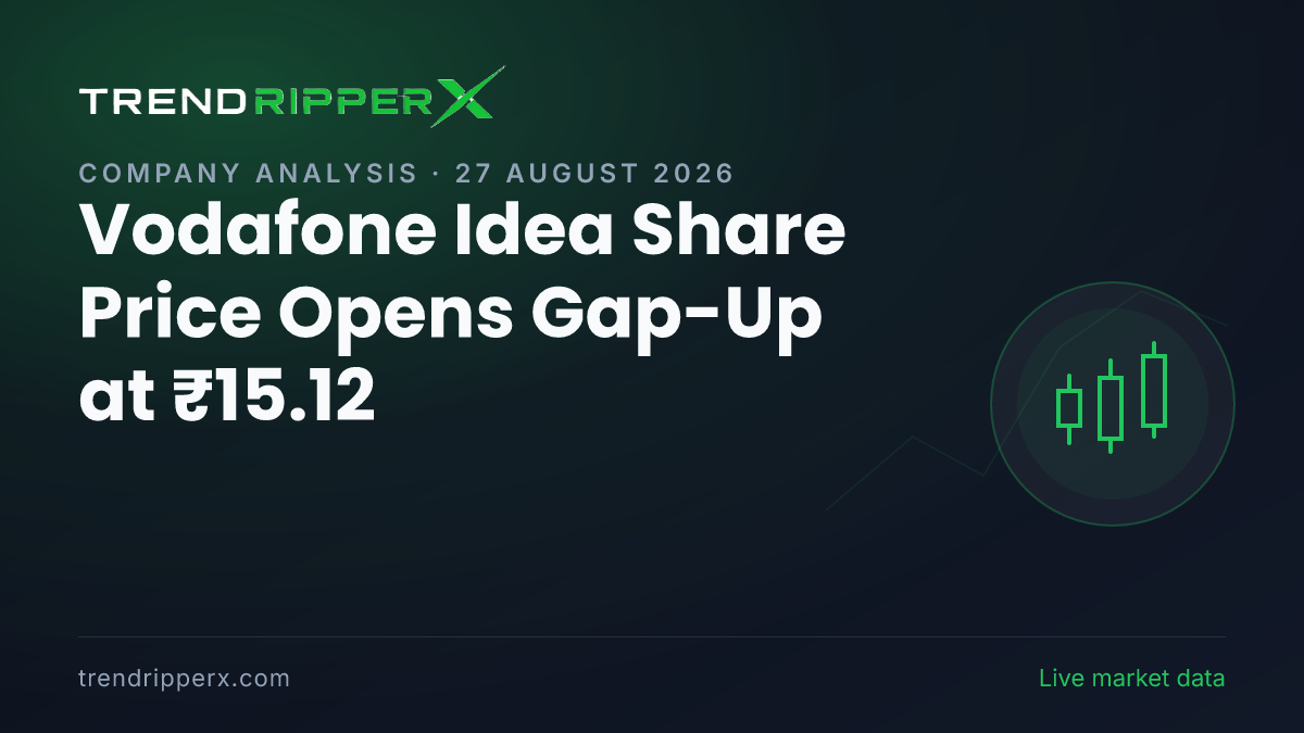 IDEA Momentum: Vodafone Idea Share Price Opens Gap-Up at ₹15.12