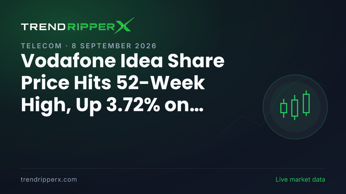 IDEA in Focus: Vodafone Idea Share Price Hits 52-Week High, Up 3.72% on Rising Newsflow