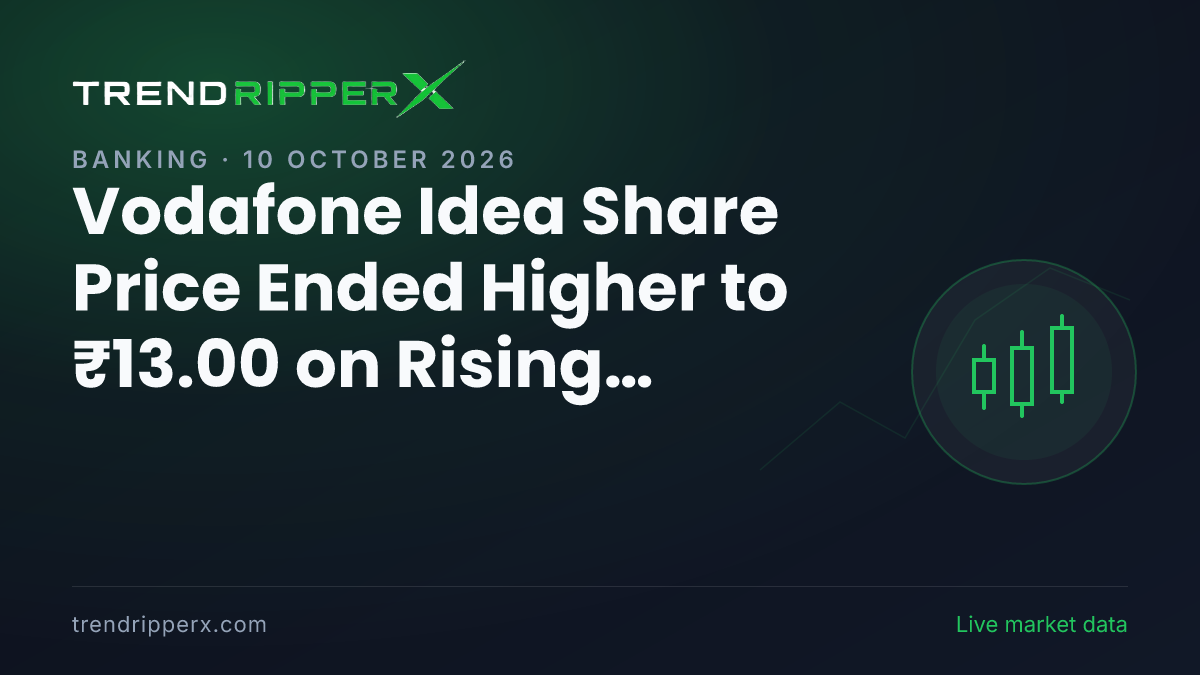 IDEA in Focus: Vodafone Idea Share Price Ended Higher to ₹13.00 on Rising Newsflow