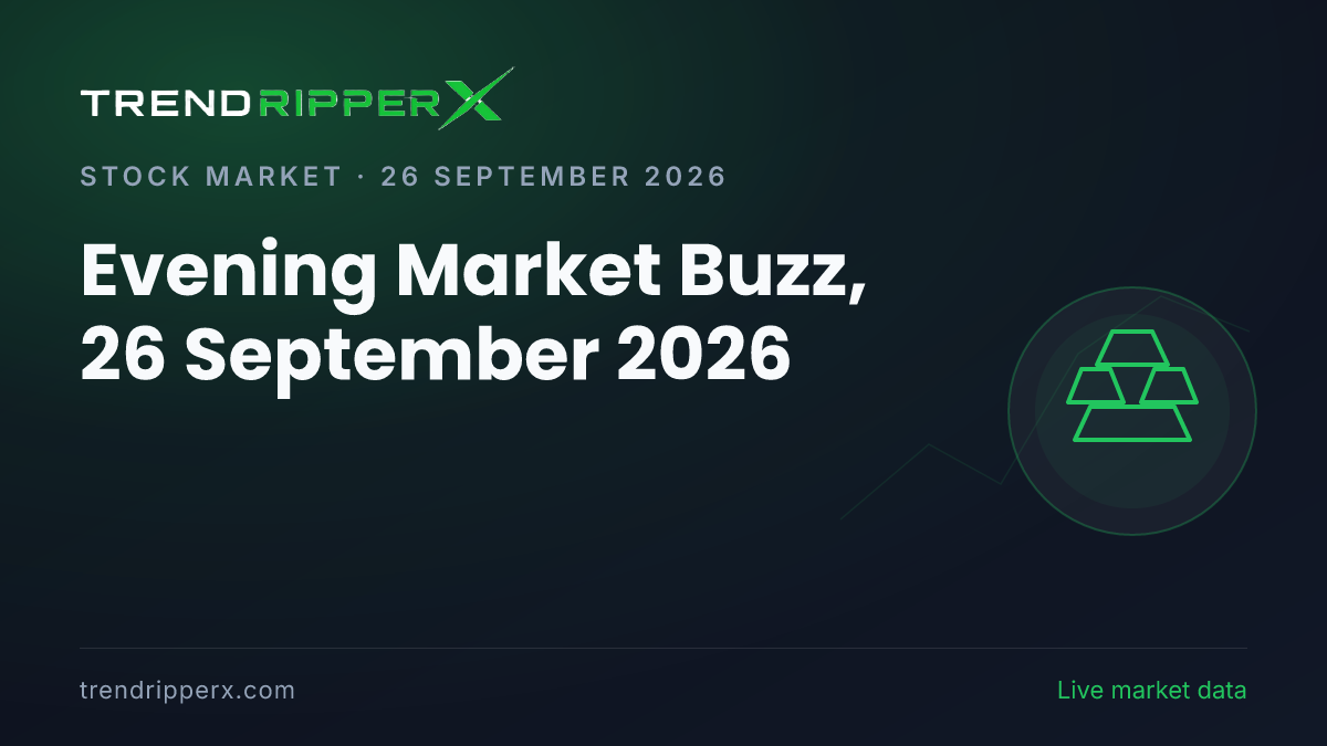 Evening Market Buzz, 26 September 2026: IPOs Tops the Coverage Ahead of Infrastructure and Gold