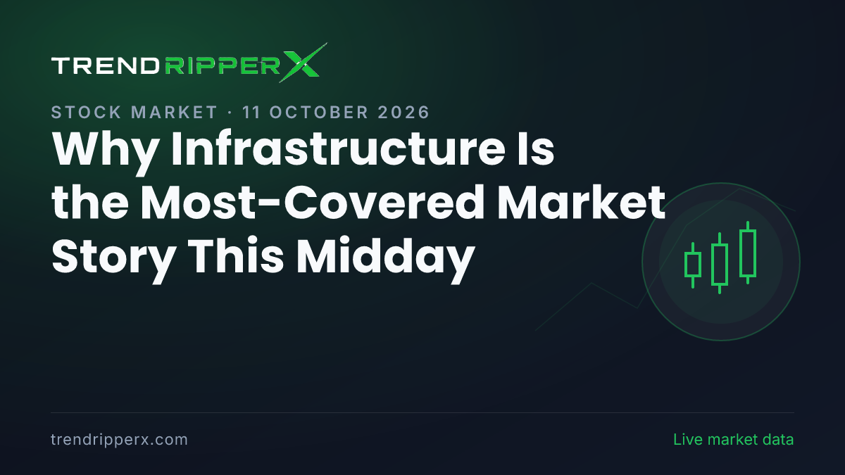 Why Infrastructure Is the Most-Covered Market Story This Midday — 11 October 2026