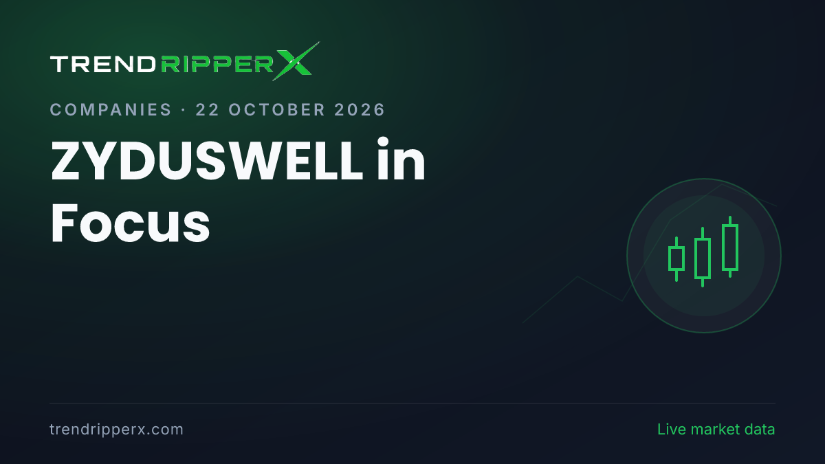 ZYDUSWELL in Focus: Zydus Wellness Share Price Dropped 4.54% to ₹492.00 in the News Today