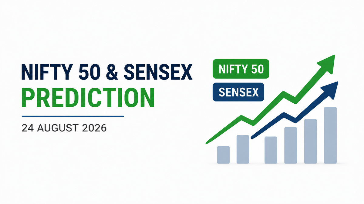 Nifty 50, Sensex Prediction Today: Key Support and Resistance Levels for August 24