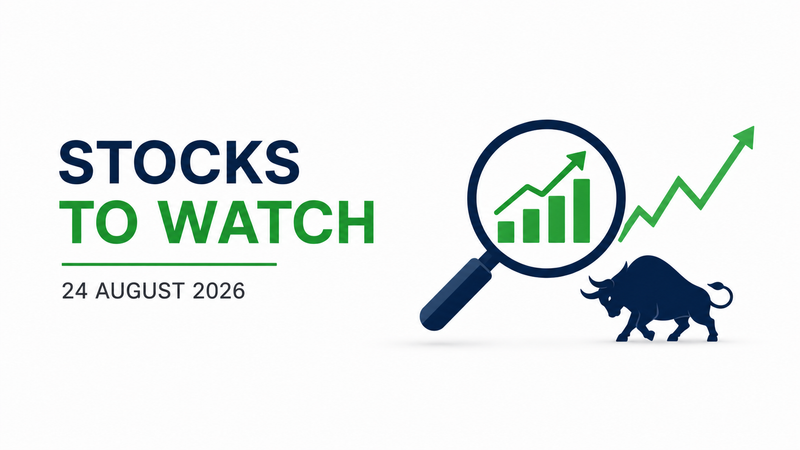 Stocks in Focus Today: Reliance Industries, Power Grid, IREDA and More Shares to Watch on August 24