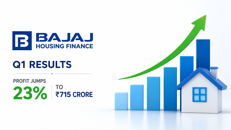 Bajaj Housing Finance Q1 Results: Profit Rises 23% YoY to ₹715 Crore, AUM Grows 24%